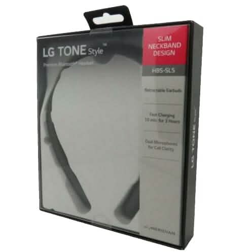 LG Tone Style HBS-SL5 Bluetooth Wireless Stereo Headset Neckband Earbuds DailySale