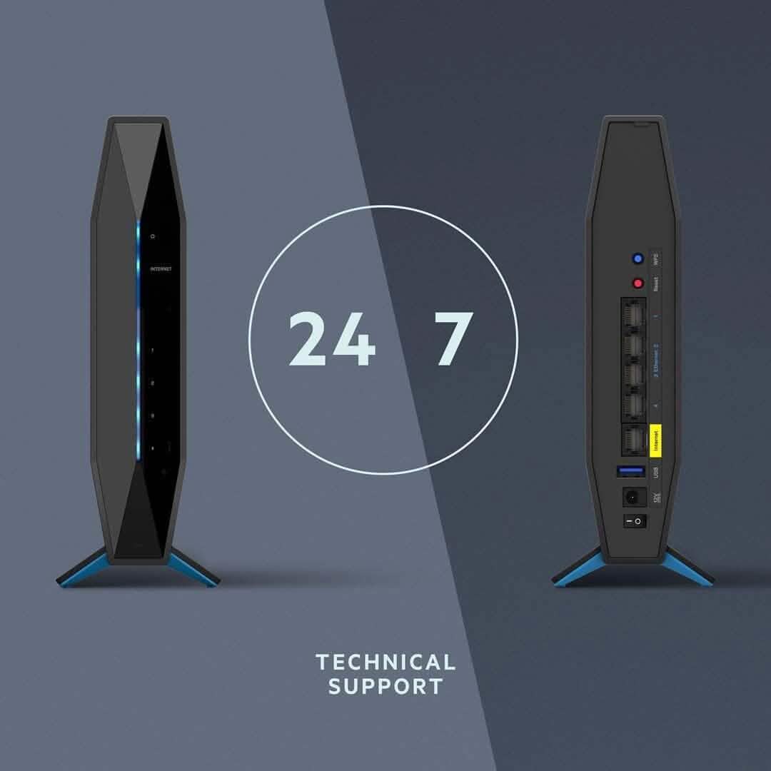 Linksys AX1800 Wi-Fi 6 Router Home Networking, Dual Band Wireless AX Gigabit WiFi Router (Refurbished) DailySale