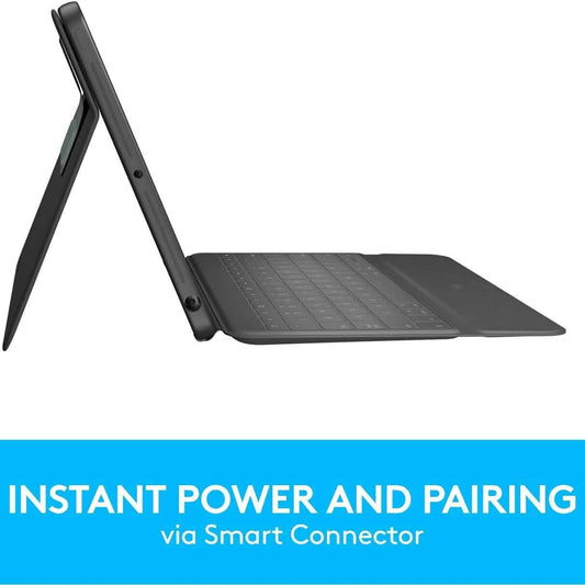 Logitech Rugged Folio - iPad (7th, 8th & 9th Generation) Protective Keyboard Case DailySale