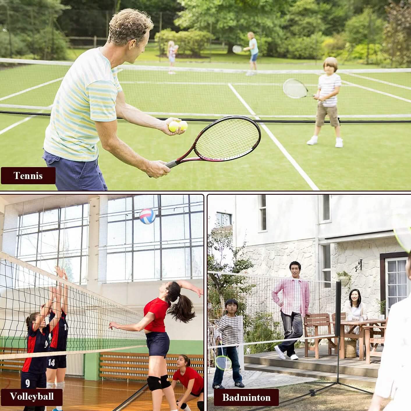 Maxkare 14Ft. Badminton Net Set DailySale