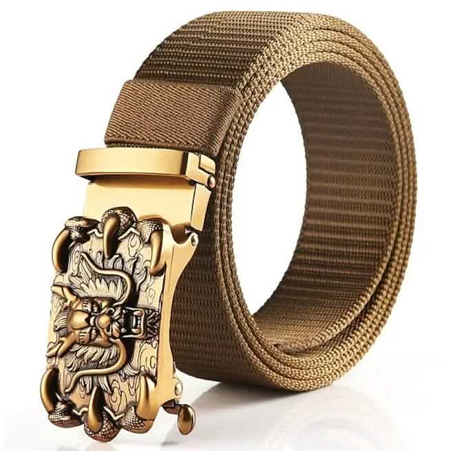 Men's Belt Faux Leather Tactical Belt DailySale