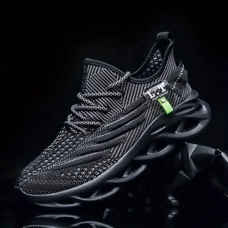 Men's Knit Breathable Lace Up Running Shoes DailySale