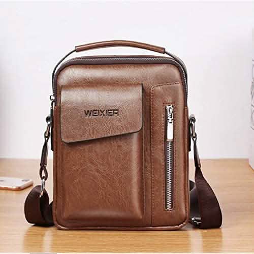 Men's Leather Handbag Small Crossbody Shoulder Bags DailySale