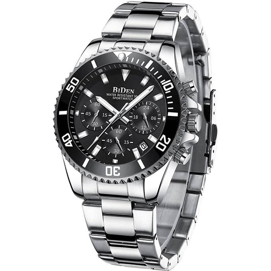 Men's Stainless Steel Watches Chronograph DailySale