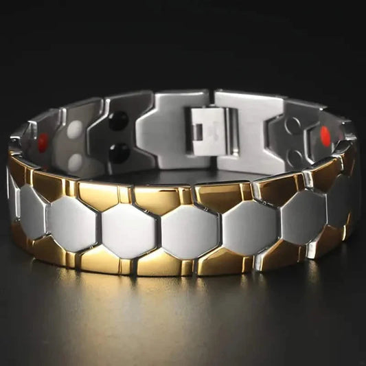 Men's Titanium Magnetic Bracelet 4-in-1 Energy DailySale