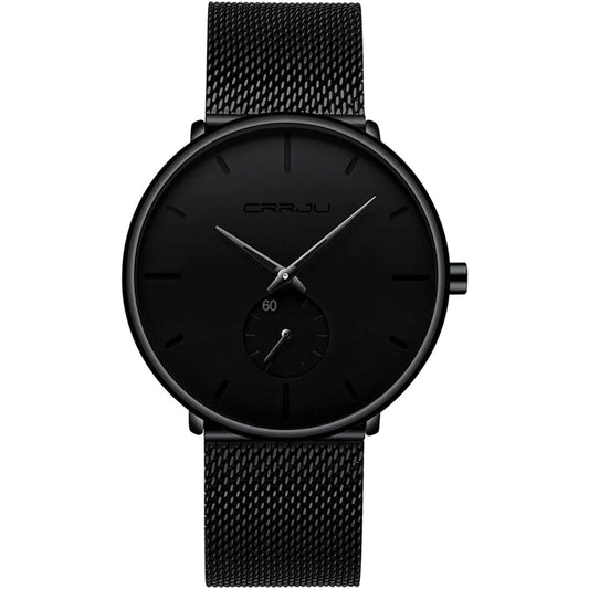 Men's Ultra-Thin Minimalist Waterproof Fashion Wrist Watch DailySale