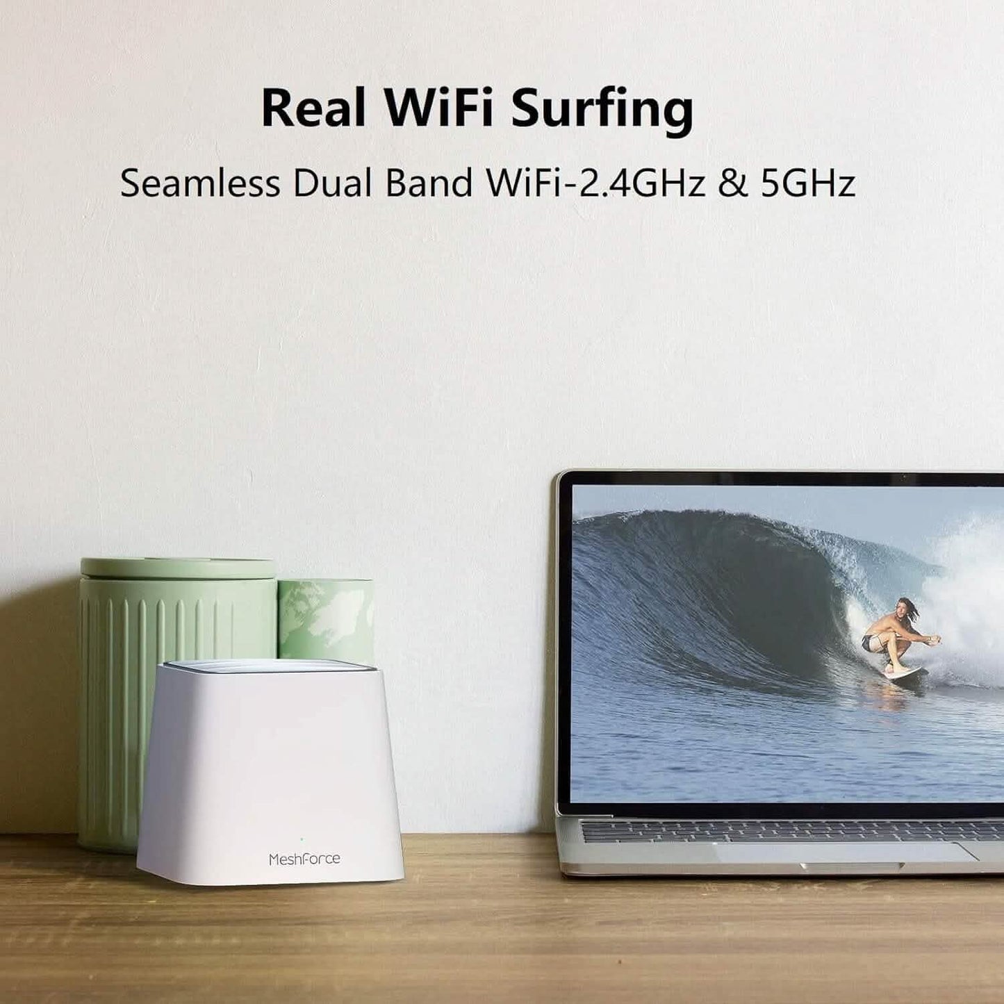 Meshforce Mesh WiFi System M3 (2023 Model) (Refurbished) DailySale
