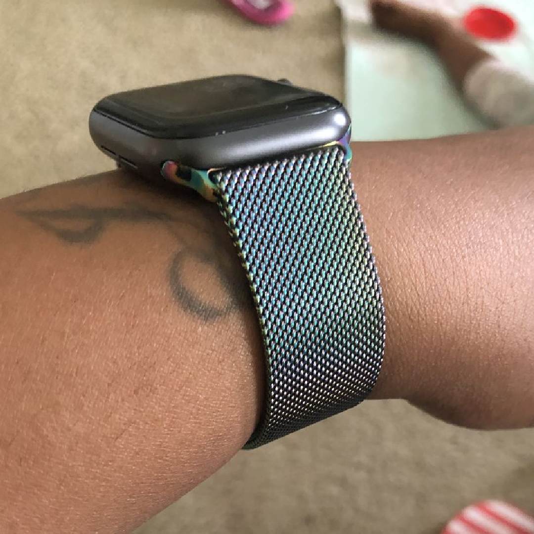 Metal mesh Loop Strap For Apple Watch - Wristwatchstraps.co