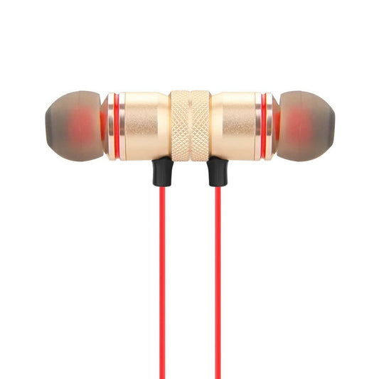 Metal Magnetic Wireless Bluetooth Earphone Sports Headset Stereo Bass DailySale