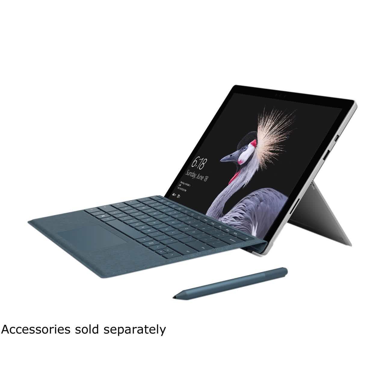 Microsoft Surface Pro Intel Core i5 7th Gen Detachable 2-in-1 Laptop Windows 10 Pro (Refurbished) DailySale