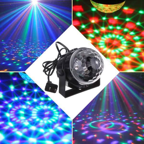 Mini RGB LED Light Crystal Magic Ball DailySale