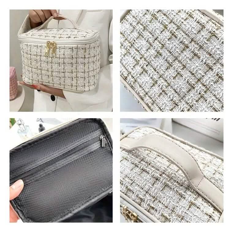 Minimalist Portable Makeup Zipper Handbag DailySale