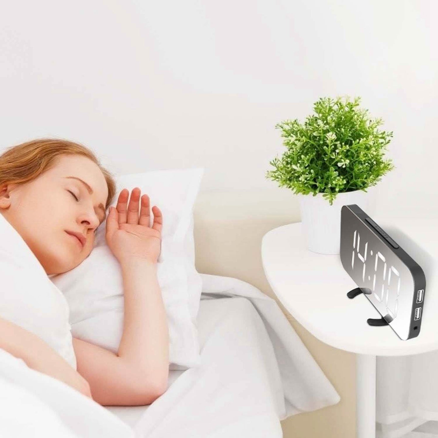 Mirror LED Electronic Alarm Clock DailySale