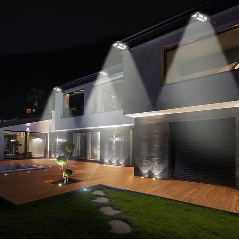 Motion Sensor Solar Powered Outdoor Lights 3 Modes with 43 LED Lamp Beads DailySale