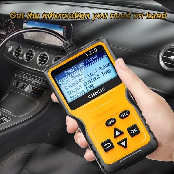 MOTOPOWER MP69033 OBD2 Scanner Universal Car Engine Fault Code Reader DailySale