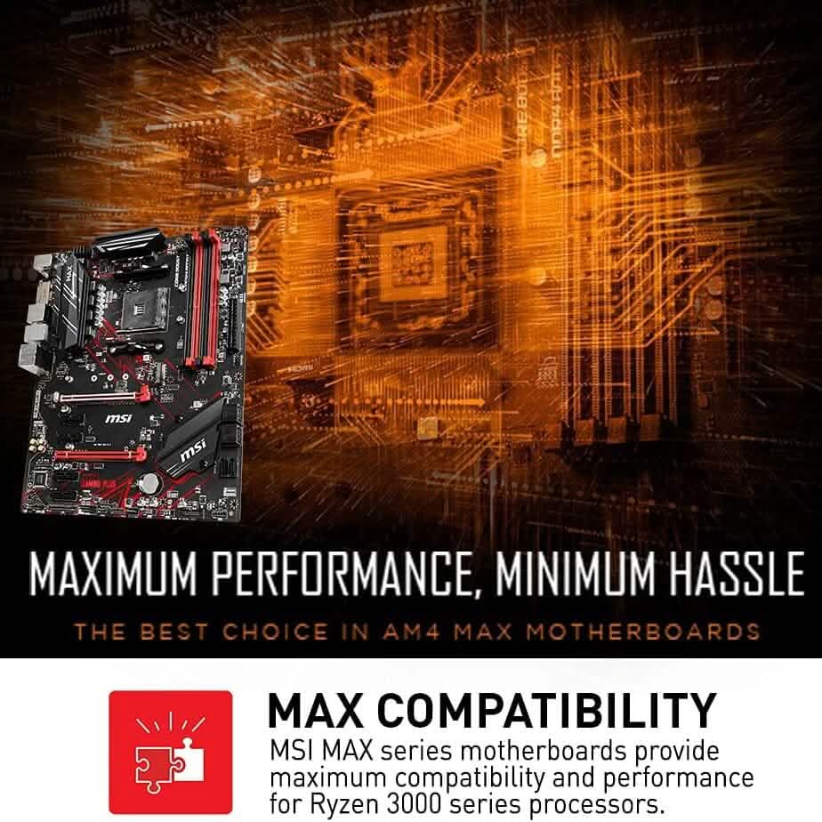 MSI B450 Gaming Plus MAX scheda Madre Presa AM4 ATX AMD B450 (Refurbished) DailySale