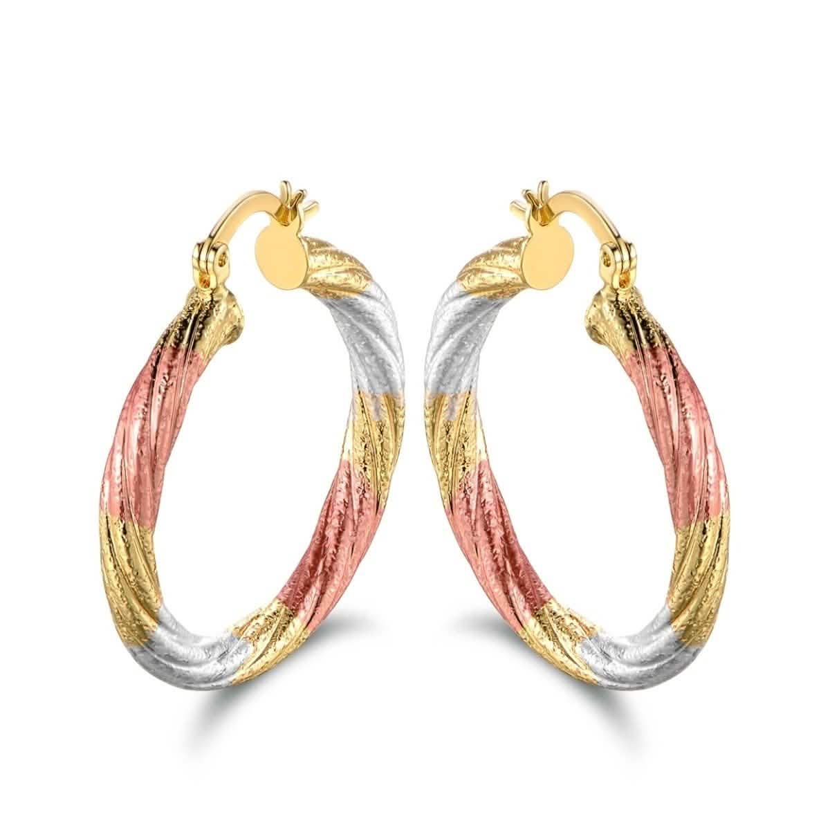 Multi Gold Hoop Earrings - Assorted Styles DailySale