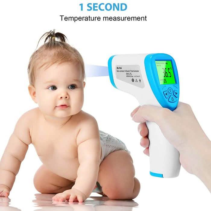 No-Contact Infrared Forehead LCD Thermometer BZ-R6 DailySale