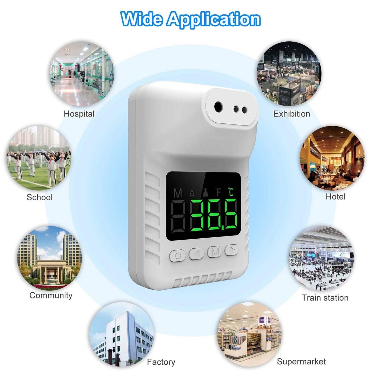 Non-Contact Infrared Forehead Thermometer DailySale