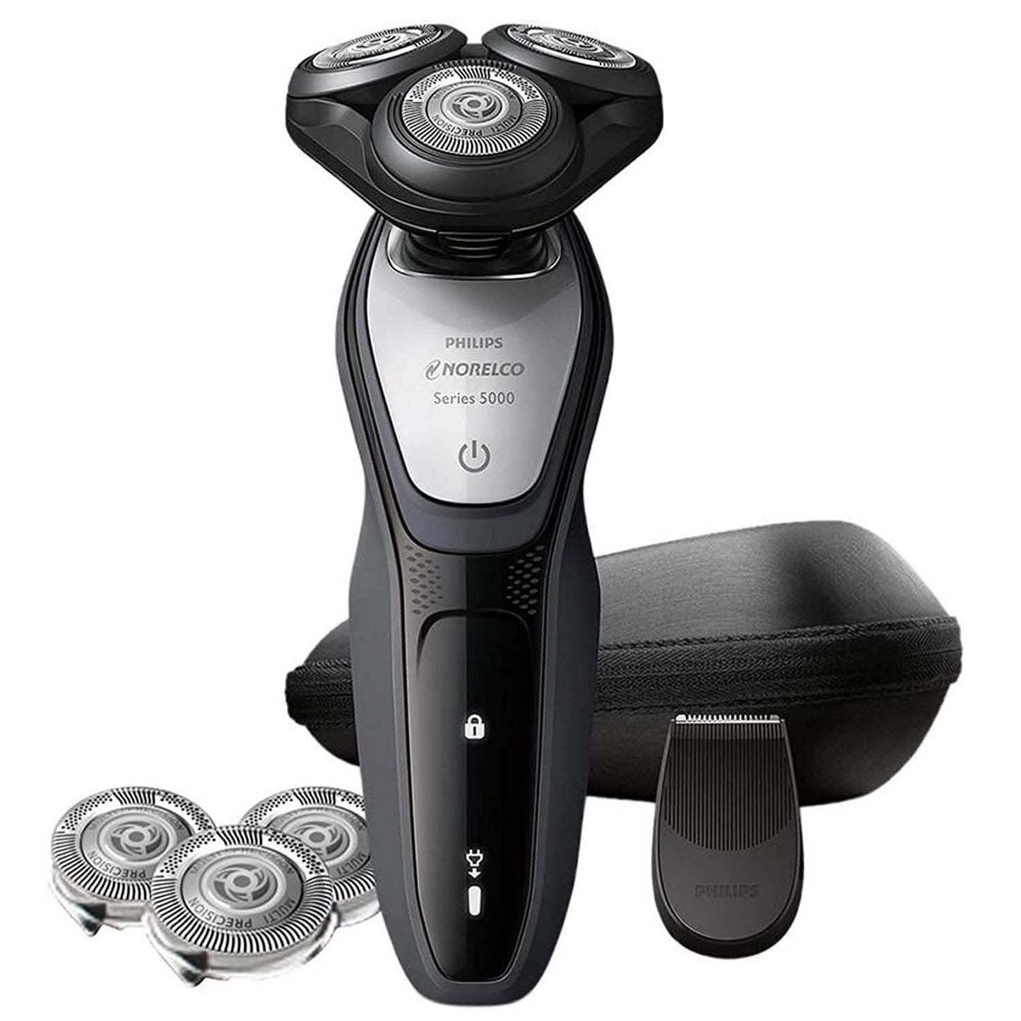 Norelco Wet And Dry Shaver 5200 With Travel Pouch And Additional Shaving Head DailySale