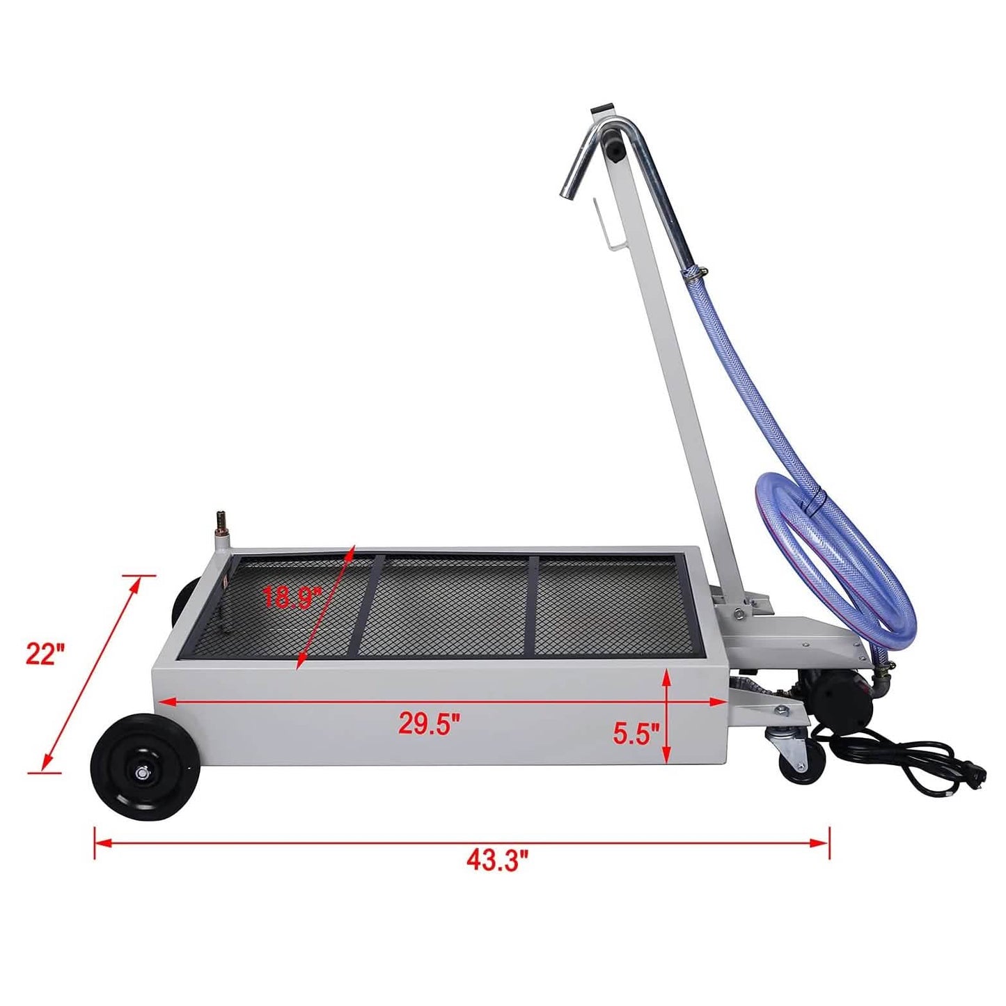 Oil Drain Pan with Electric Pump DailySale