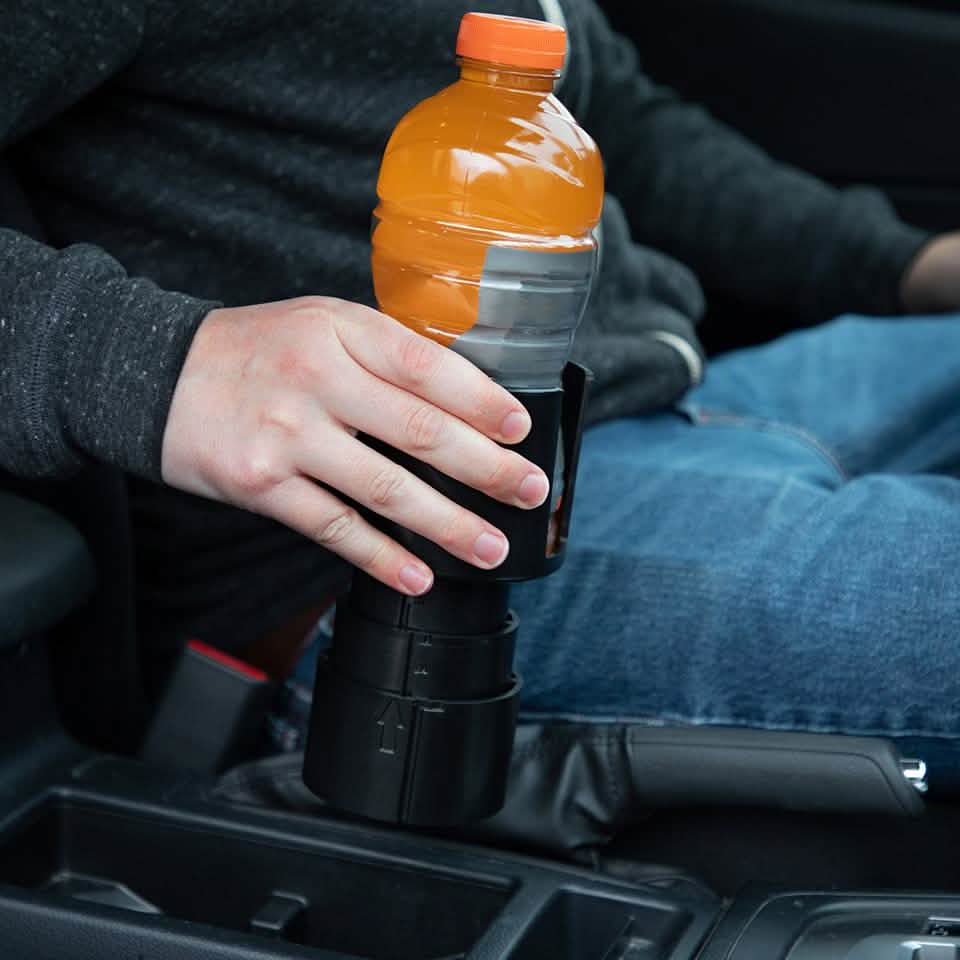 OxGord Car Cup Holder Expander Organizer with Adjustable Base DailySale