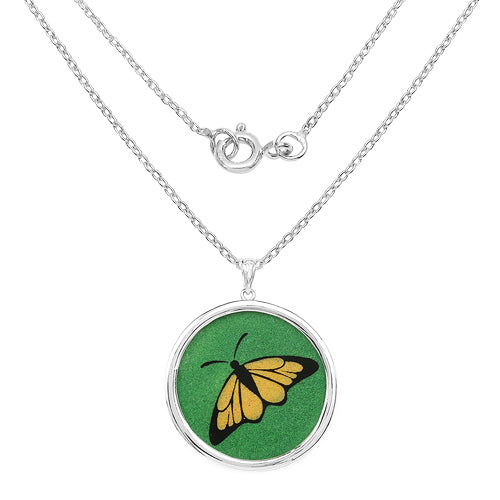 29.50 Carat Genuine Emerald .925 Sterling Silver Pendant Bids.com