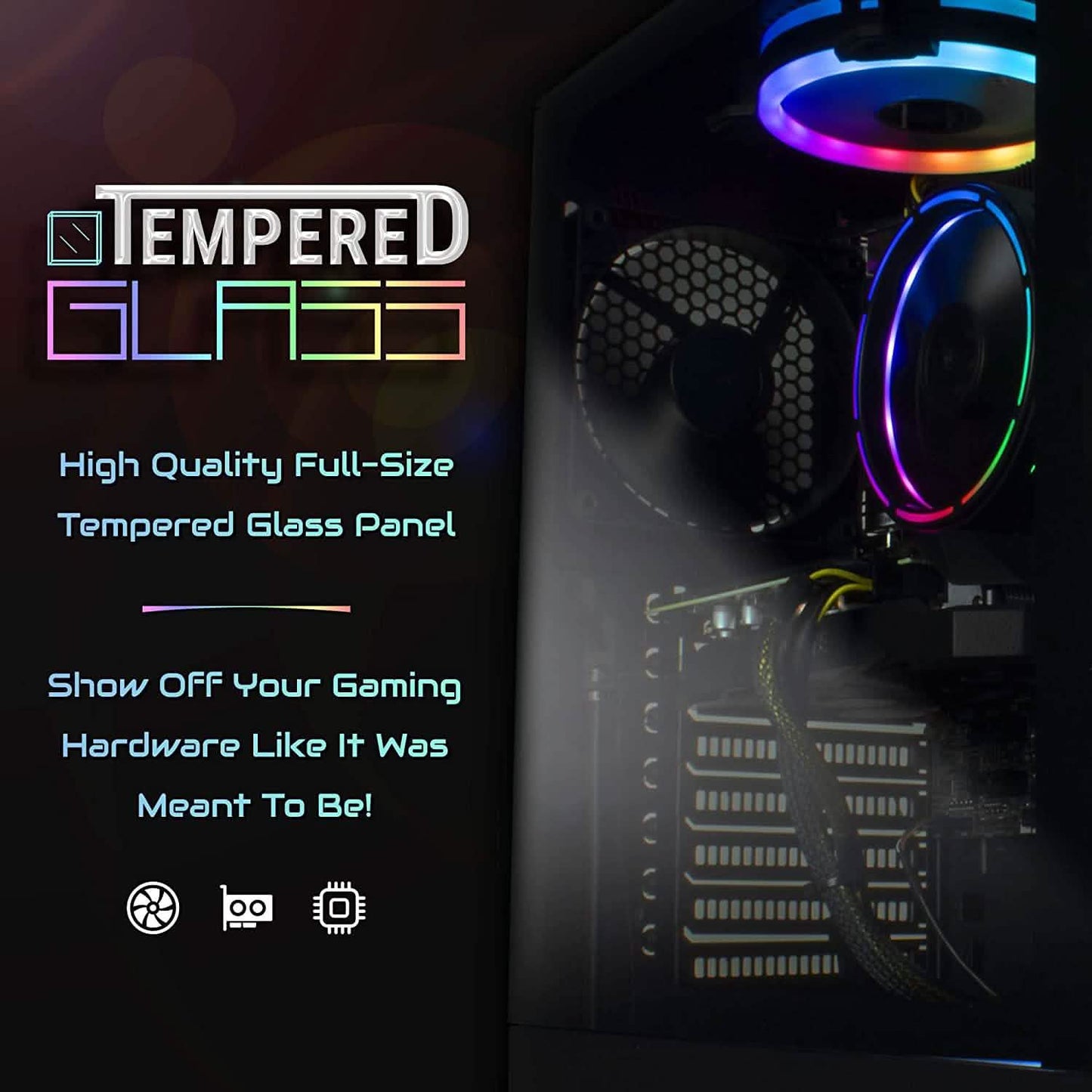 Periphio Leviathan Prebuilt VR Gaming Desktop Computer Overclocked GeForce RTX 3070 8GB (Refurbished) DailySale
