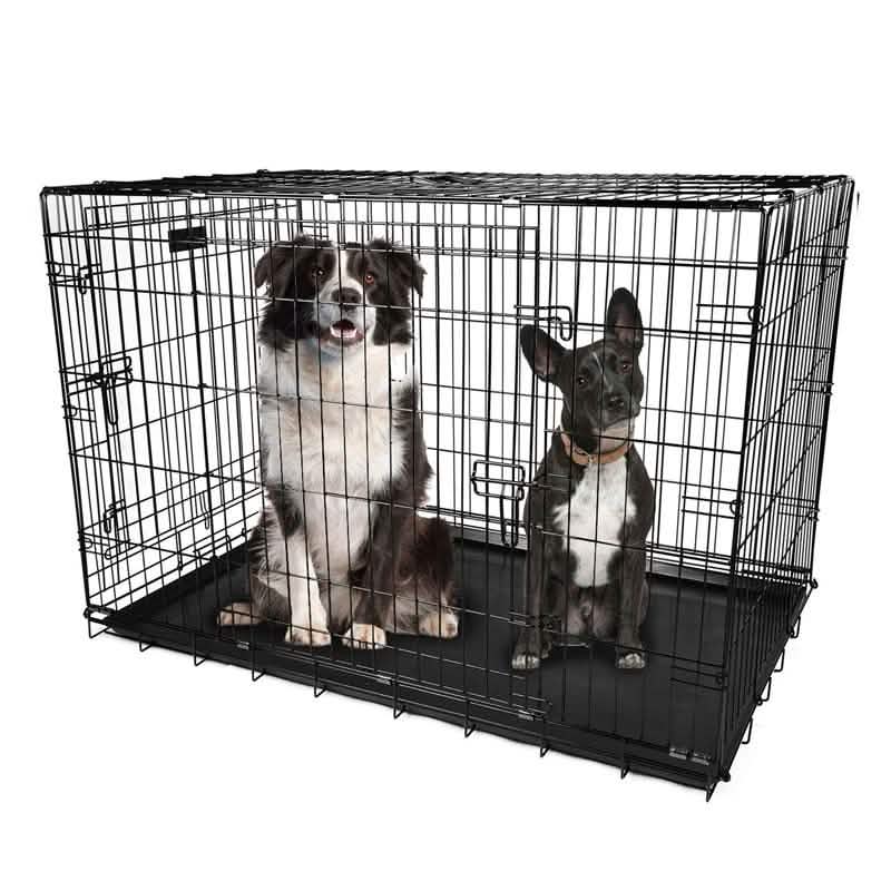 Pet Crates Folding Metal - Assorted Sizes DailySale