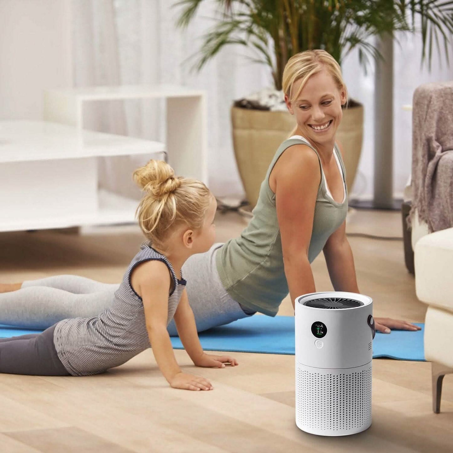 Portable Anio Air Purifier Electronic Air Sterilization with 4 Modes Night Light DailySale