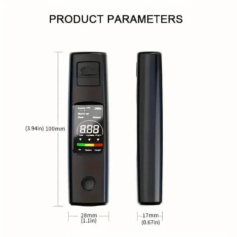 Portable Breathalyzer Alcohol Tester DailySale