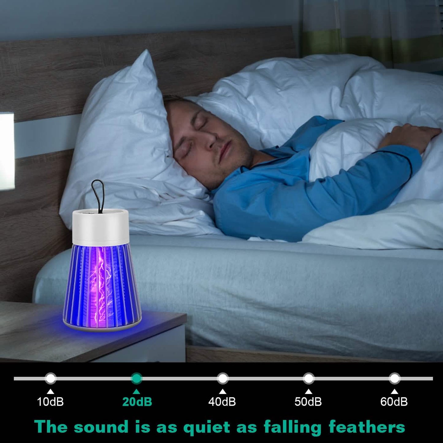 Portable LED Electric Bug Zapper Mosquito Insect Killer Lamp DailySale