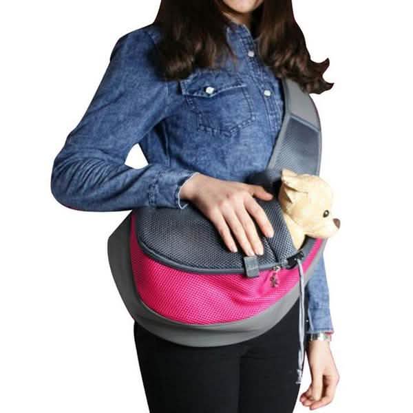 Portable Mesh Breathable Pet Sling Backpacks DailySale