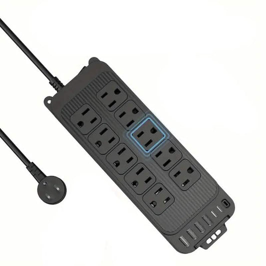 Power Strip Plug with 10-Outlets, 6 USB Ports and 2 USB-C DailySale