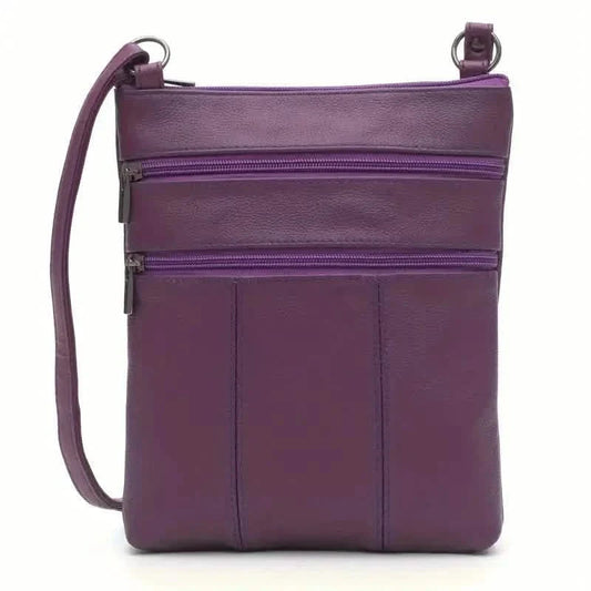 Premium Leather Organizer Purse Women's Handbag Travel Bag DailySale