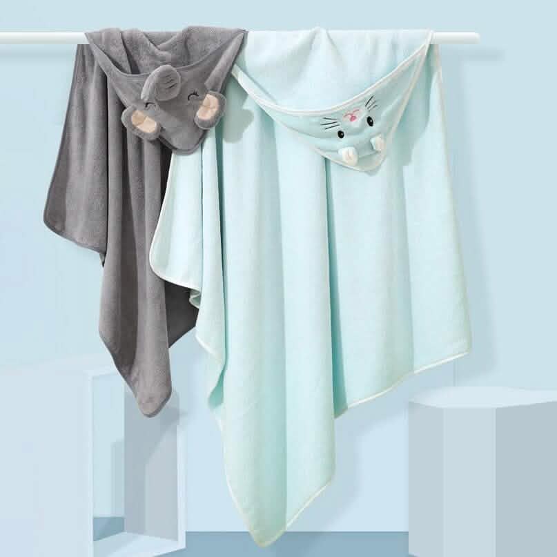 Premium Ultra-Soft Hooded Baby Towels DailySale