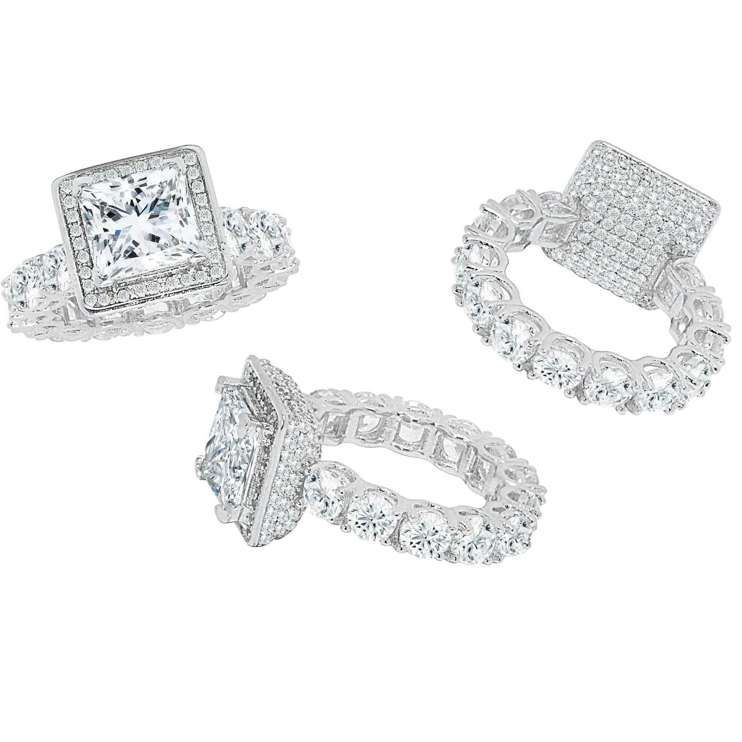 Princess Halo Eternity Ring DailySale