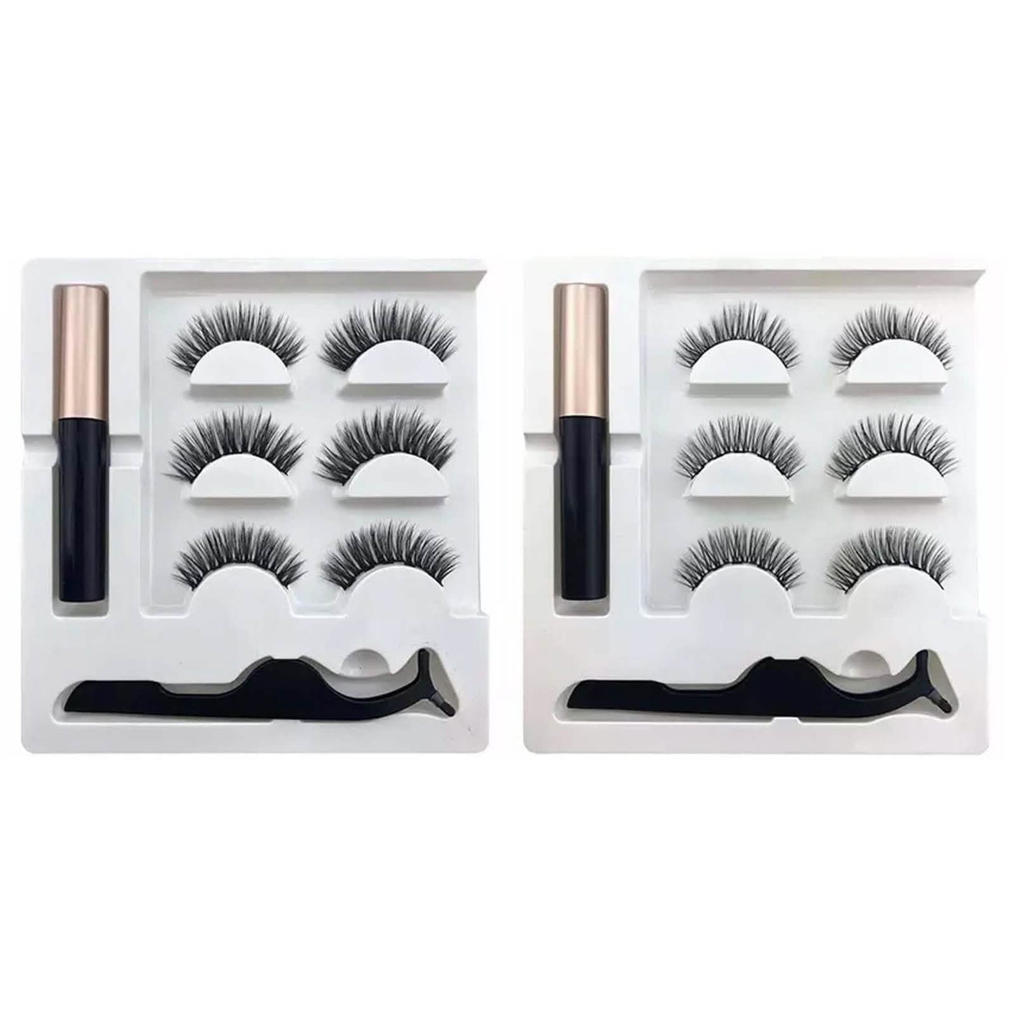 Professional Long Lasting Magnetic Eyeliner And Eyelash Kit DailySale
