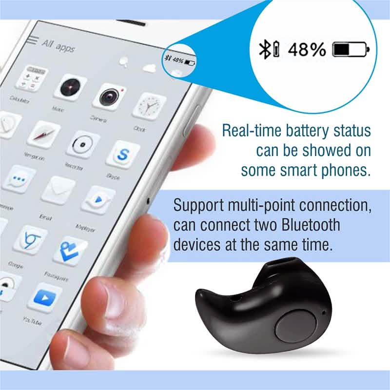 Professional Mini Invisible Wireless Bluetooth Earbud DailySale
