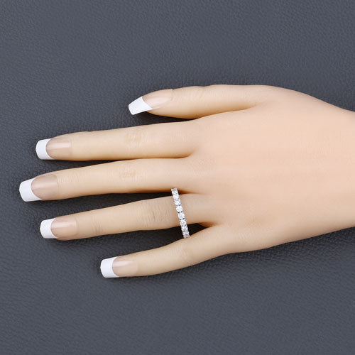 2.00 Carat Lab Grown Diamond 14K White Gold Ring Bids.com