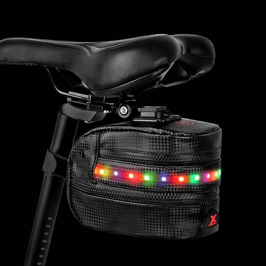 Rear Bike Saddle Bag with LED Light DailySale