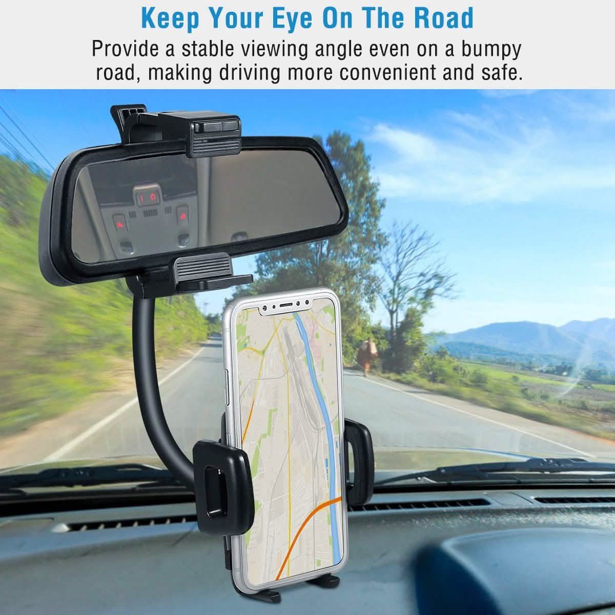 Rear View Mirror Car Mount Holder DailySale