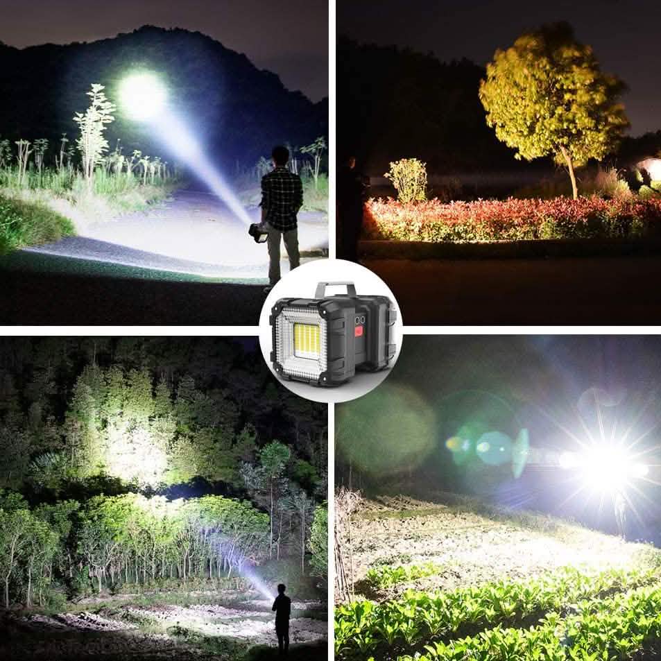 Rechargeable LED Spotlight Flashlight DailySale