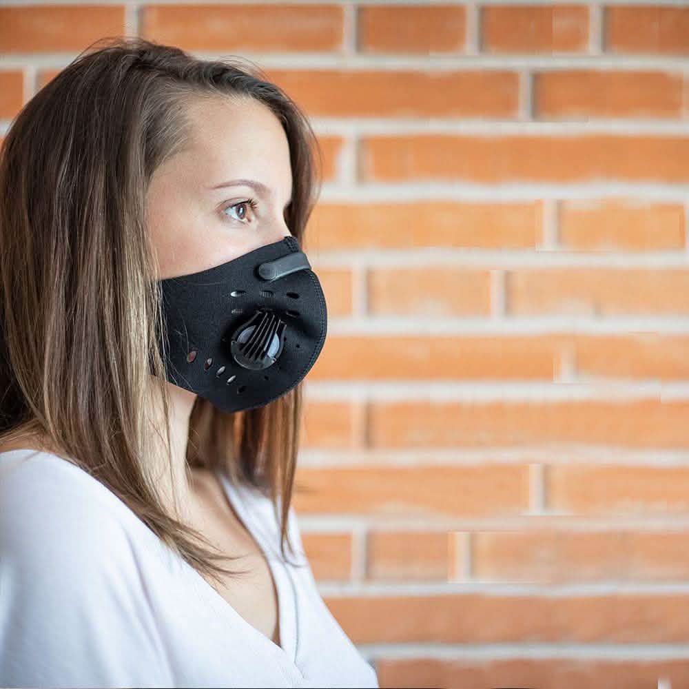 Reusable Face Mask with 3 Carbon Filters DailySale