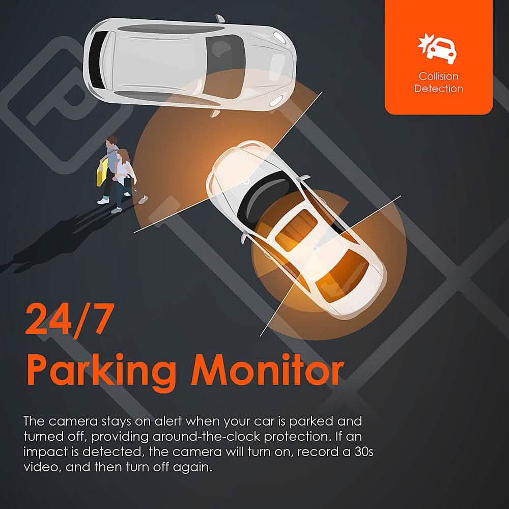 Rexing - R4 4 Channel Dash Cam with All Around 1080p Resolution, Wi-Fi, and GPS - Black (Refurbished) DailySale