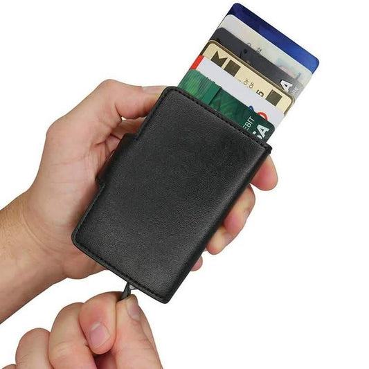 RFID-Blocking Cascading Quick Card Wallet DailySale