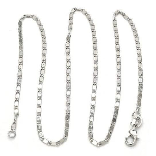 Rhodium Filled High Polish Finish Basic Necklace DailySale