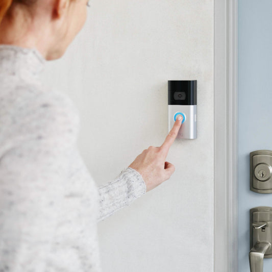 Ring - Video Doorbell 3 - Satin Nickel DailySale