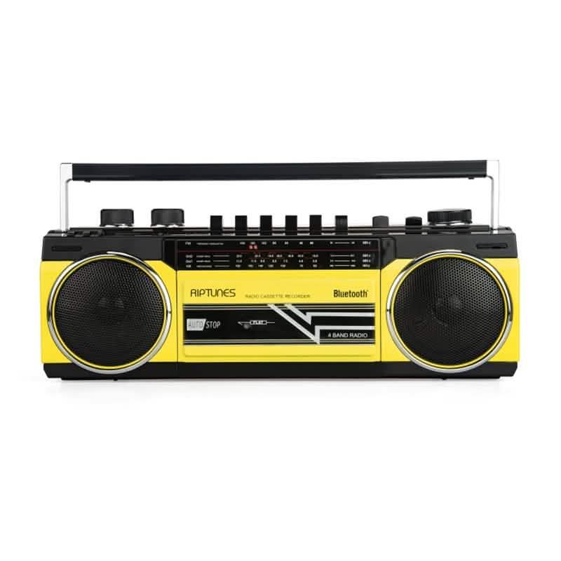 Riptunes Retro Radio Cassette Bluetooth Boombox DailySale