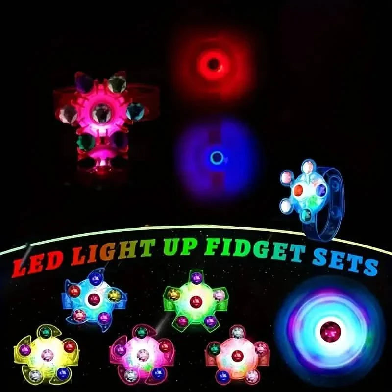 6-Pack: Rotary Gyro Watch Bracelet Toy for Kids DailySale